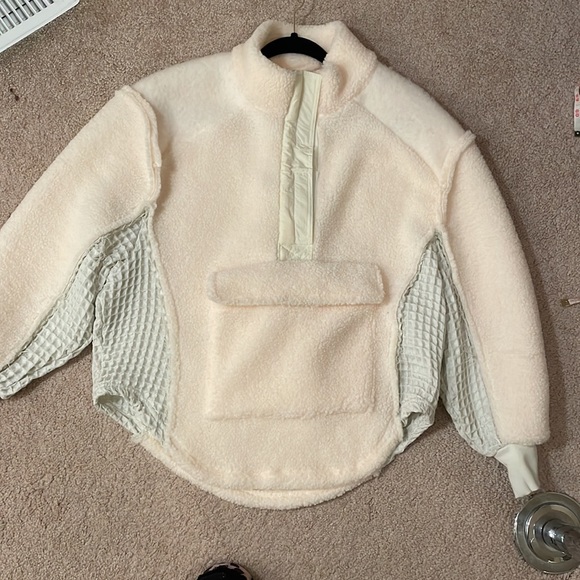 Urban Outfitters Jacket Sherpa White XS - Picture 10 of 13